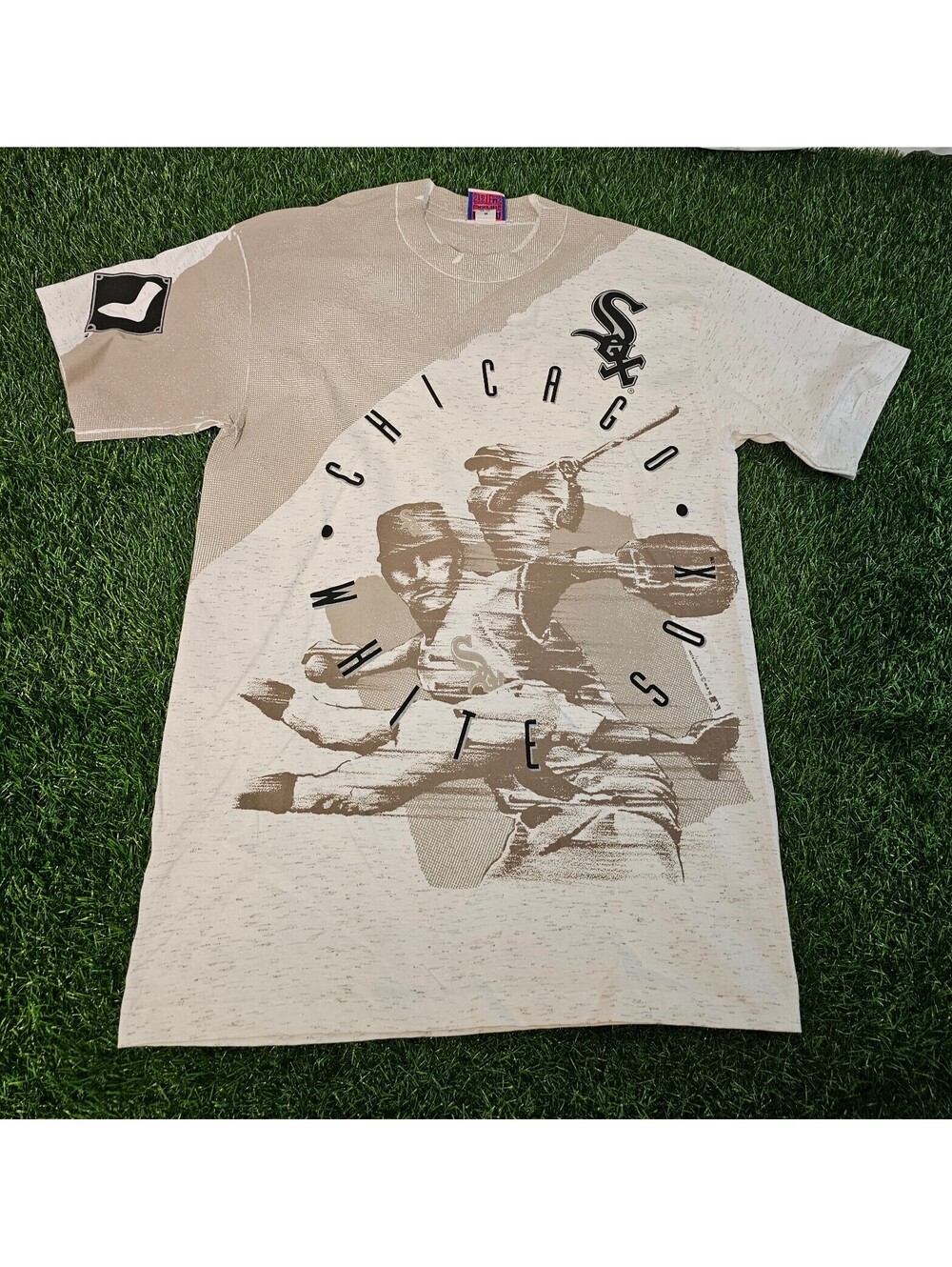 Vintage AOP Single Stitch NWOT 1992 Chicago White Sox MLB Graphic T-Shirt Medium
